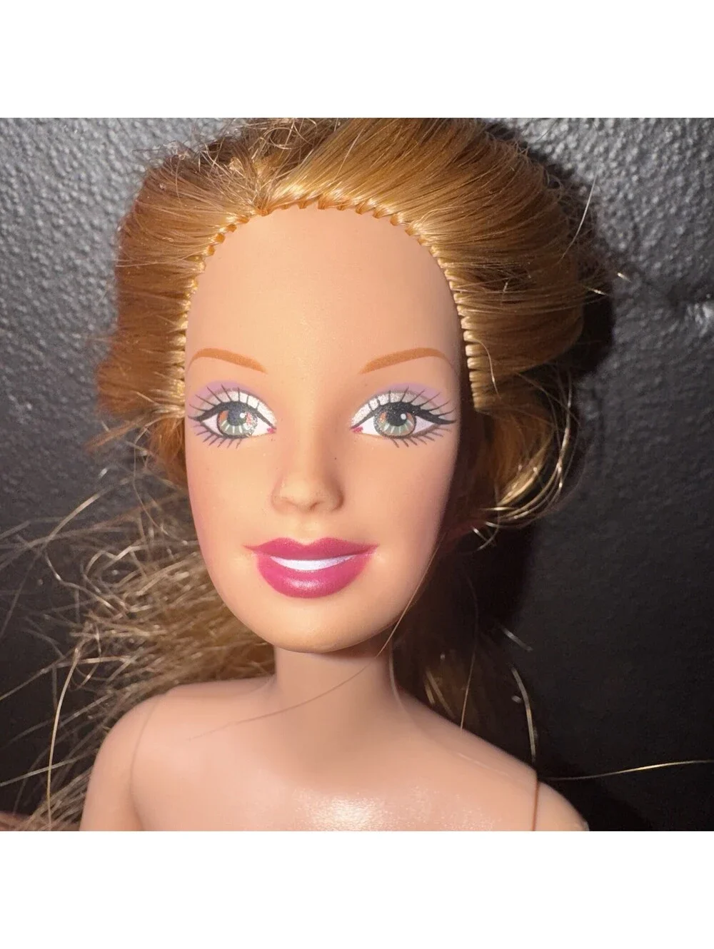 Y2K Mattel Barbie Doll Red Auburn Hair Silver Boots 1999 Nude CEO Generational